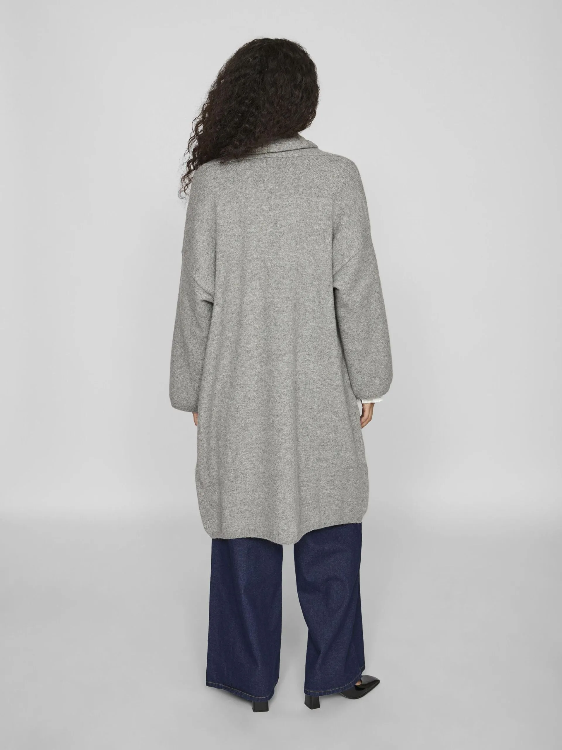 14103832 VIBlaza L/S Long Cardigan KA