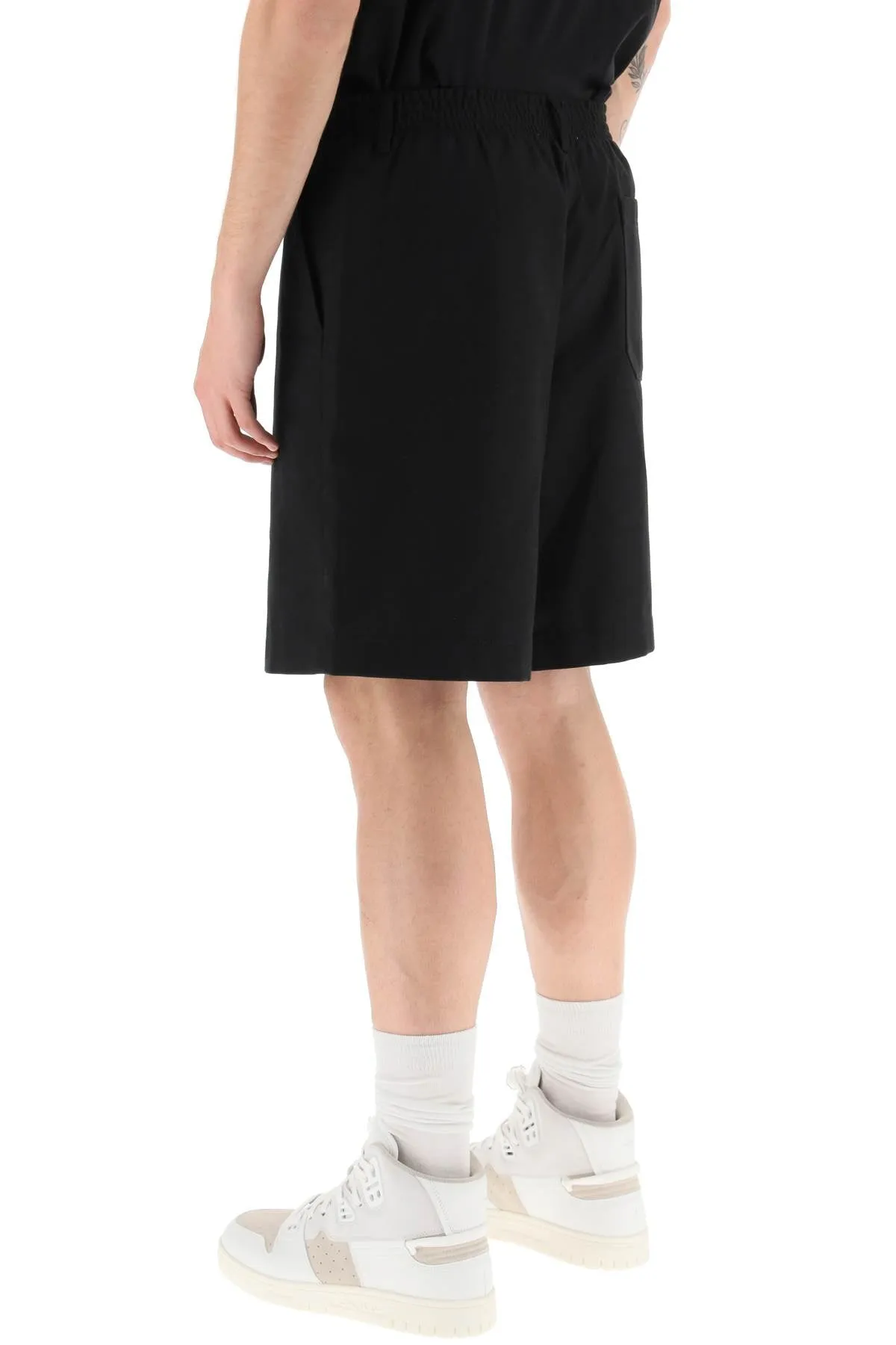 Acne studios cotton-blend bermuda shorts