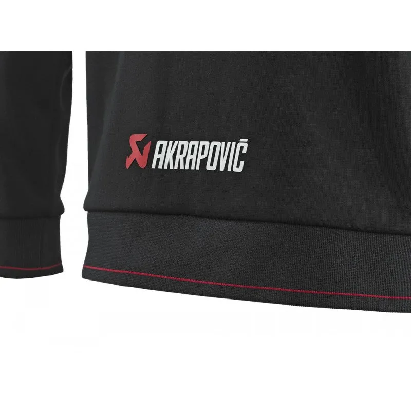 AKRAPOVIC 802065 Zip Hoodie Corpo Black Women XL