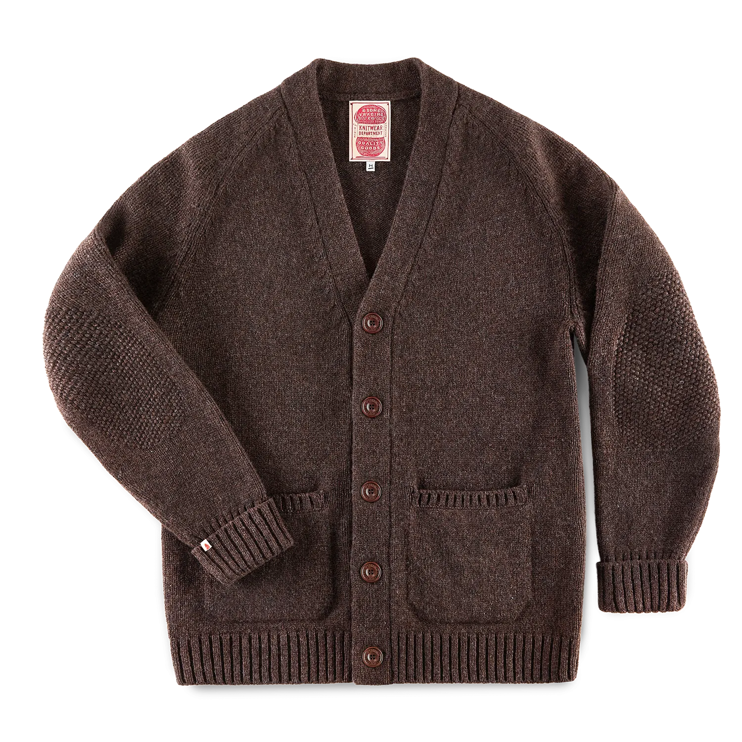 &SONS Palmer Cardigan Brown