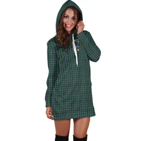 Arbuthnot Tartan Hoodie Dress with Family Crest