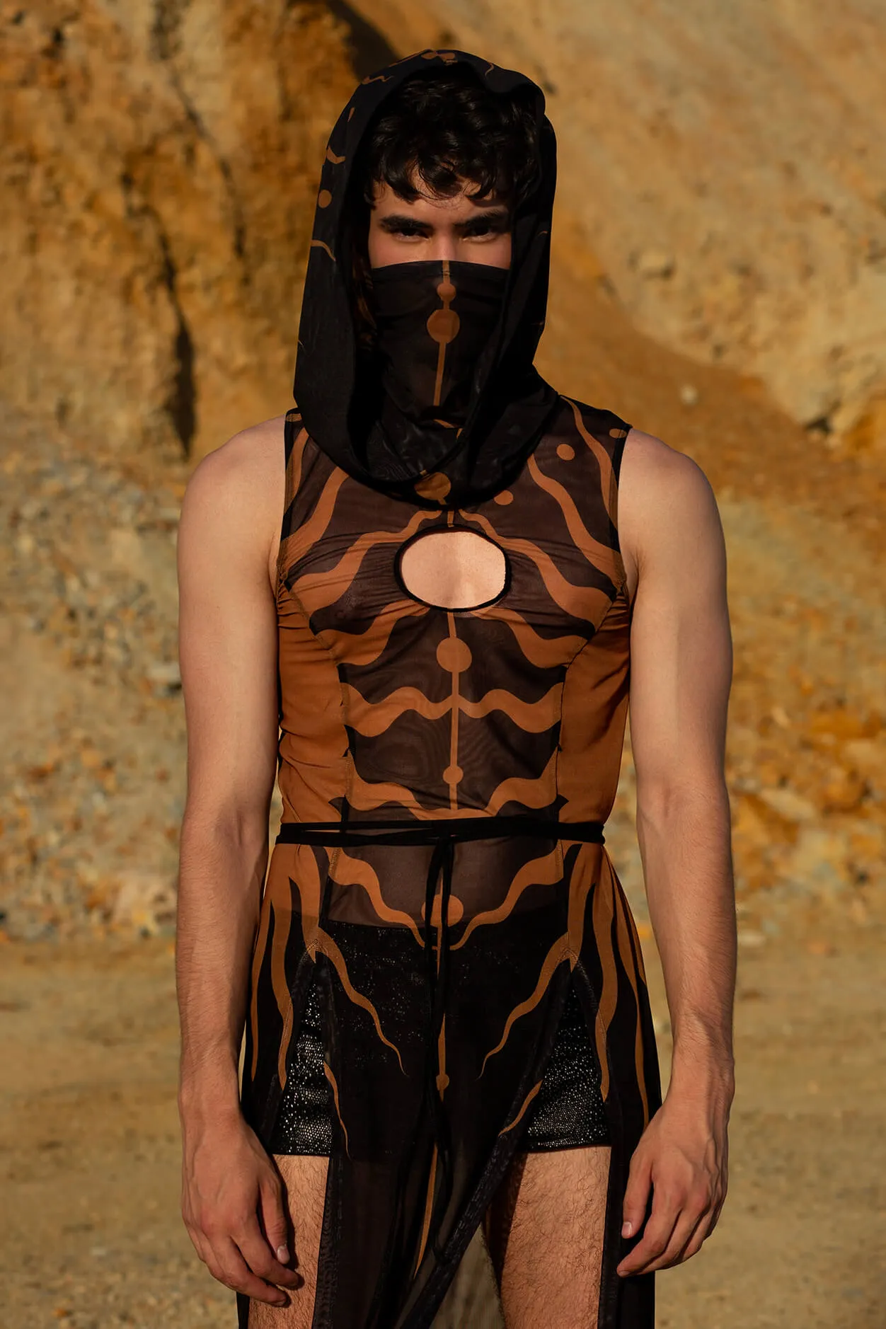 Atacama Male Hooded Tunic