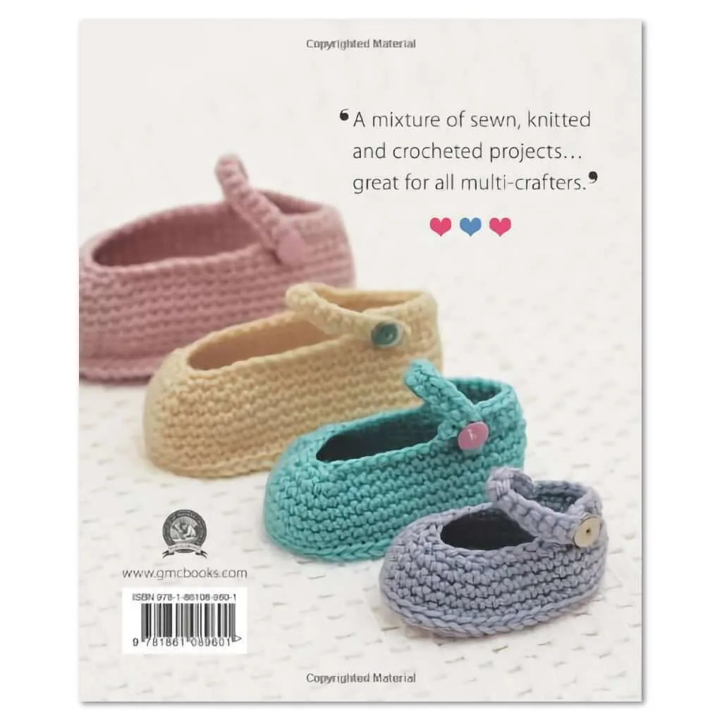 Baby Booties & Slippers: 30 Designs to Stitch, Knit & Crochet