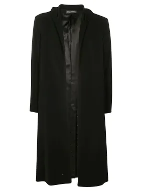 Balenciaga Hooded Overcoat