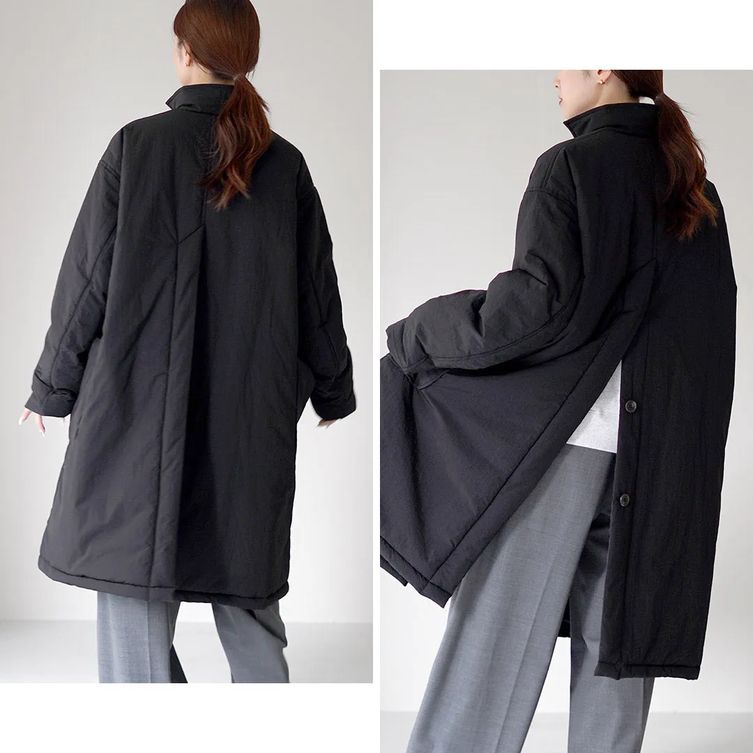 BASISBROEK / APPLE Overcoat Nylon Jet Taffeta