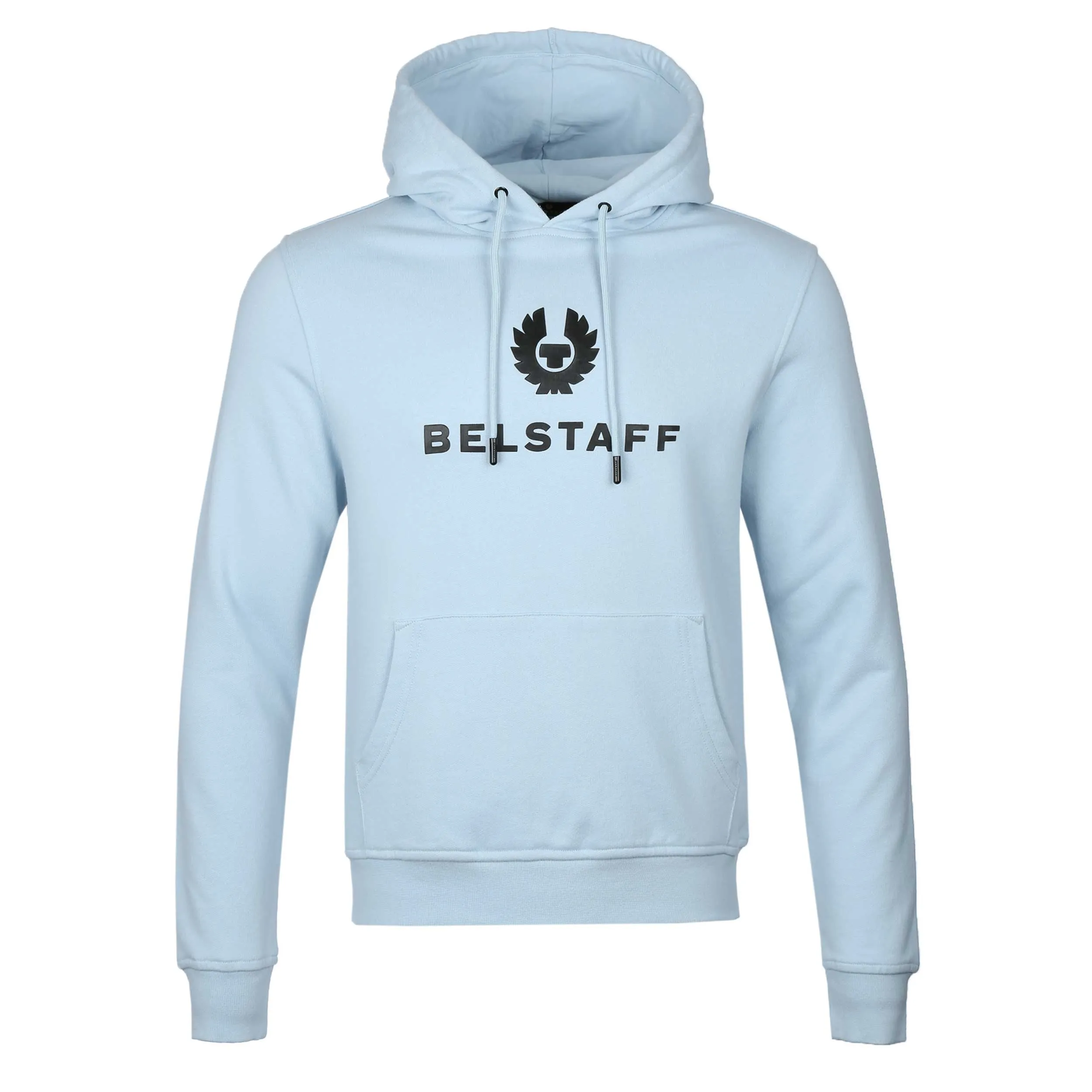 Belstaff Signature Hoodie Sweat Top in Sky Blue