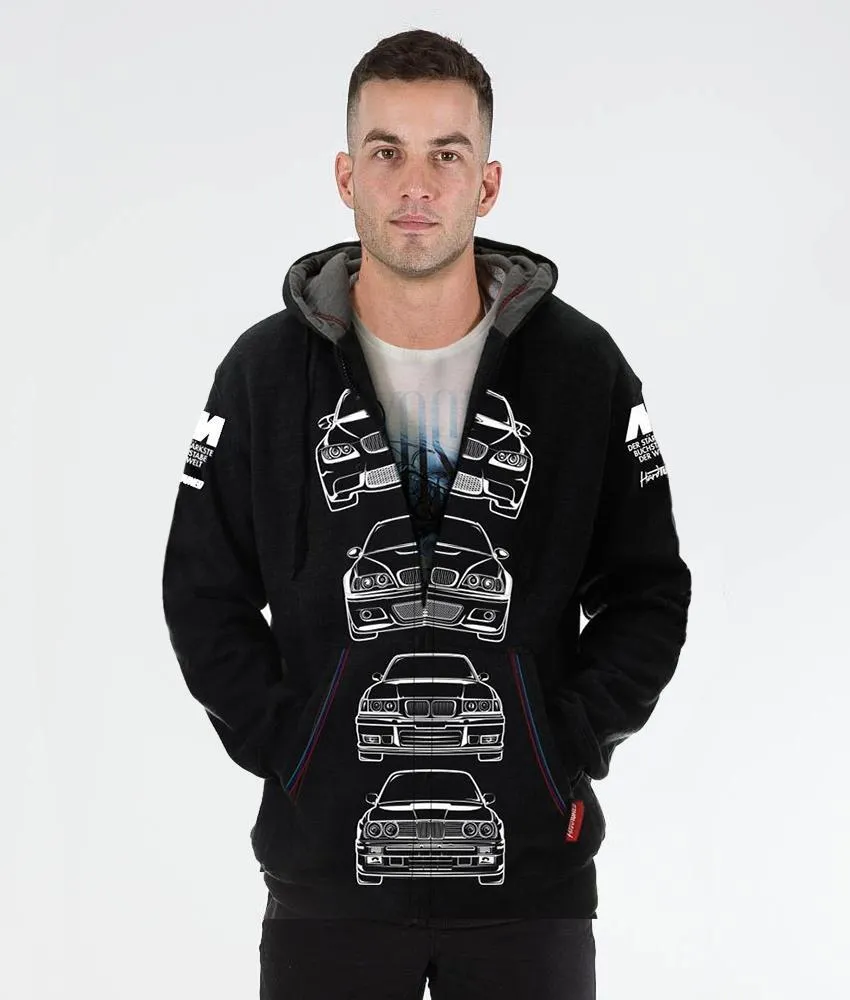 BMW M3 E92, E46, E36, E30 POWER Hoodie