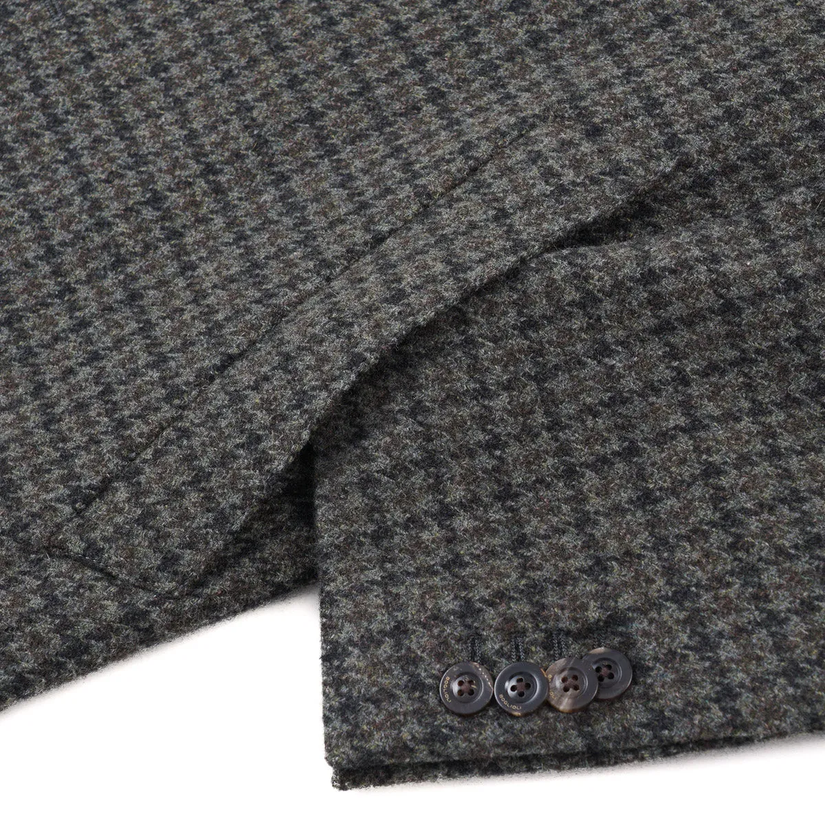 Boglioli Houndstooth Wool-Cashmere Overcoat