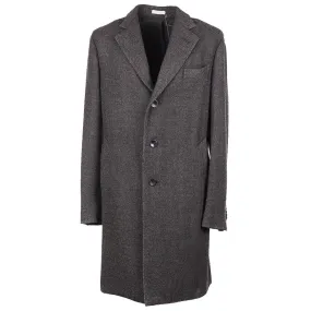 Boglioli Soft-Constructed Wool Overcoat