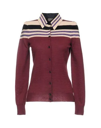 Bottega Veneta Women Cardigan Maroon 12 UK