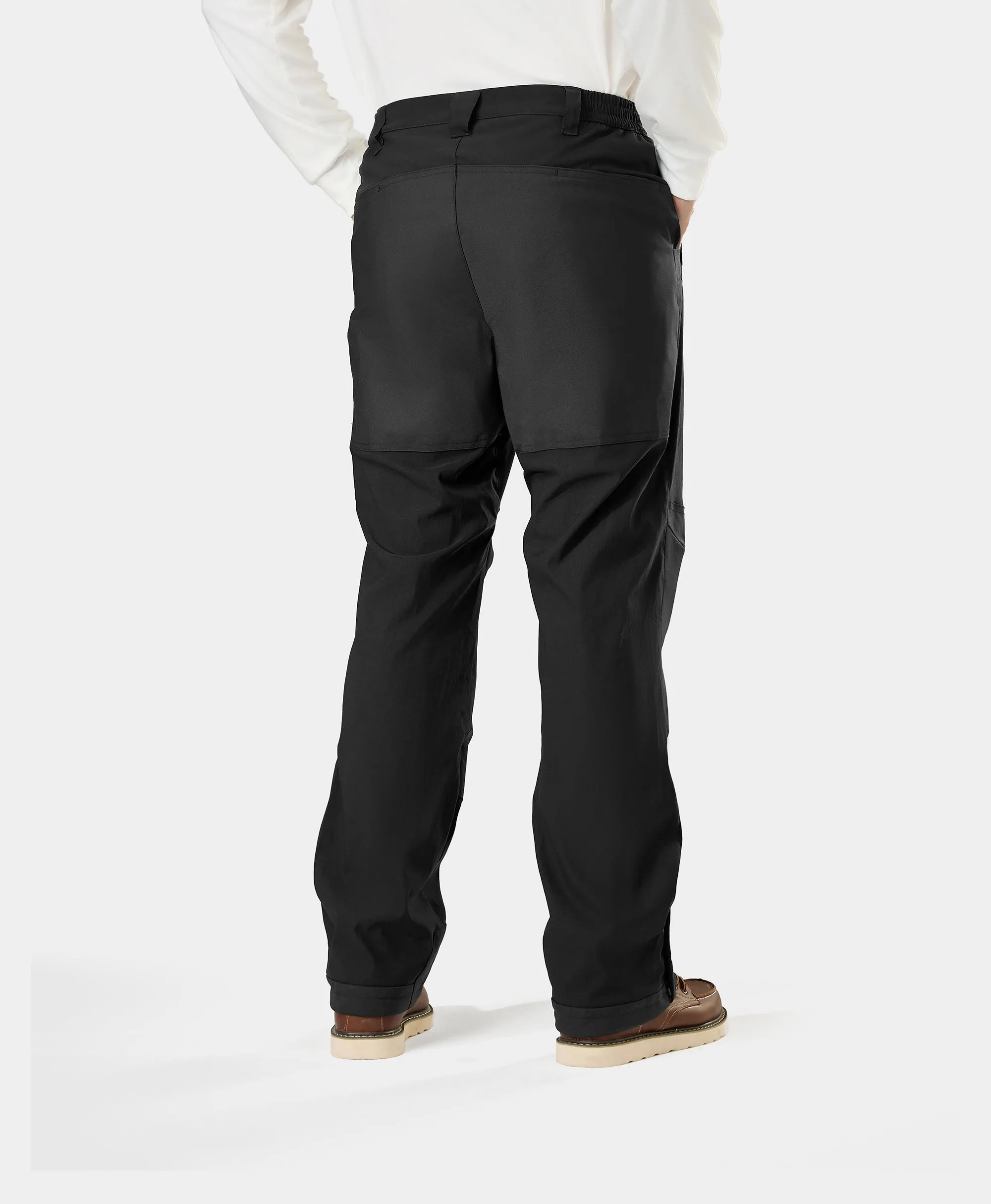 Bristol Men's Heated Utility Fleece Lined Pants