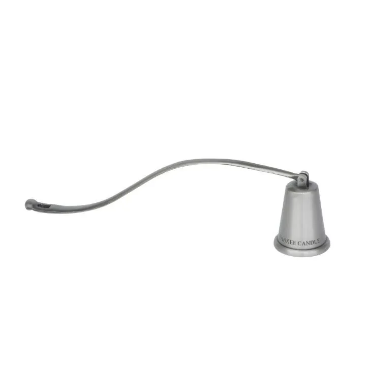 BRUSHED SILVER CANDLE SNUFFER