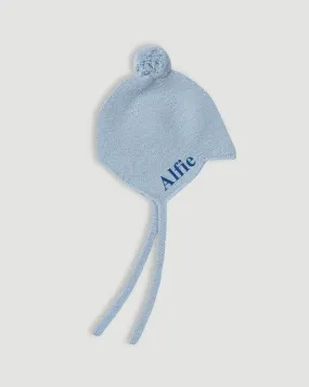 Cashmere Baby Bonnet in Blue