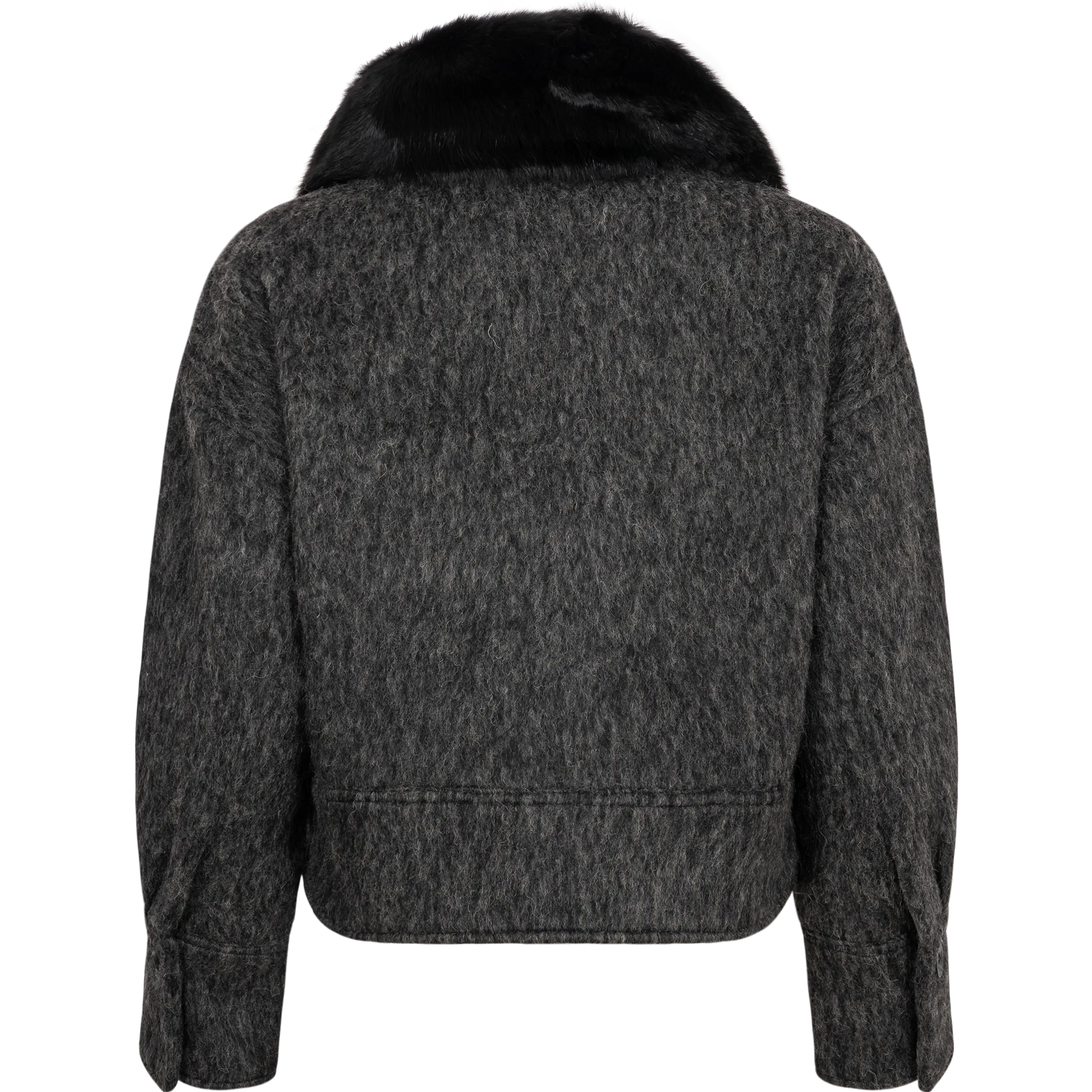 Charlie Jacket - Grey Mohair