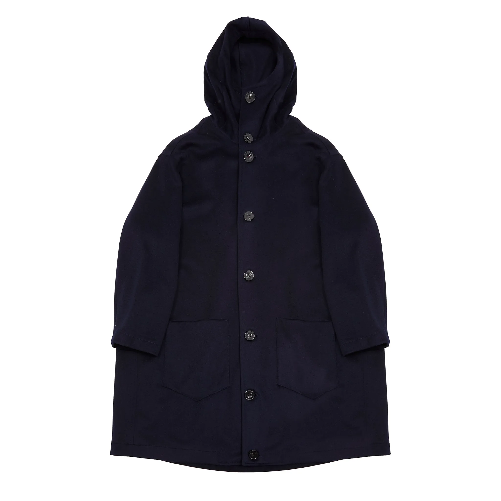 Cini Venezia Capospalla Unomeno Coat in Dark Blue