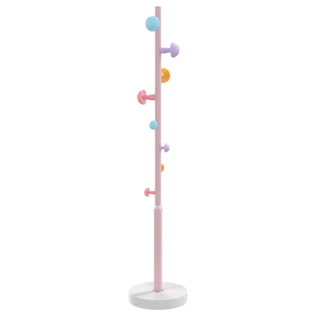 Coat Stand Pink 172 cm Powder-coated Iron