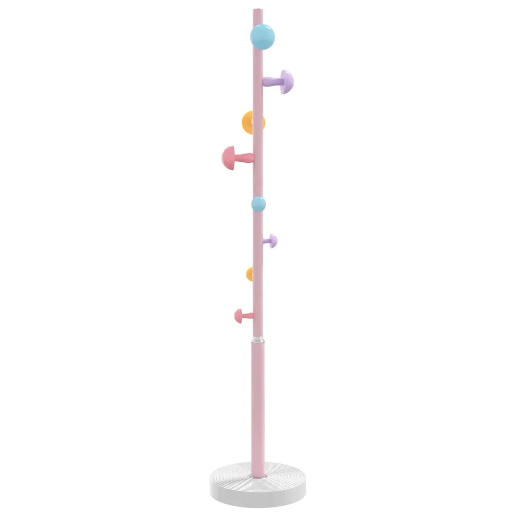 Coat Stand Pink 172 cm Powder-coated Iron