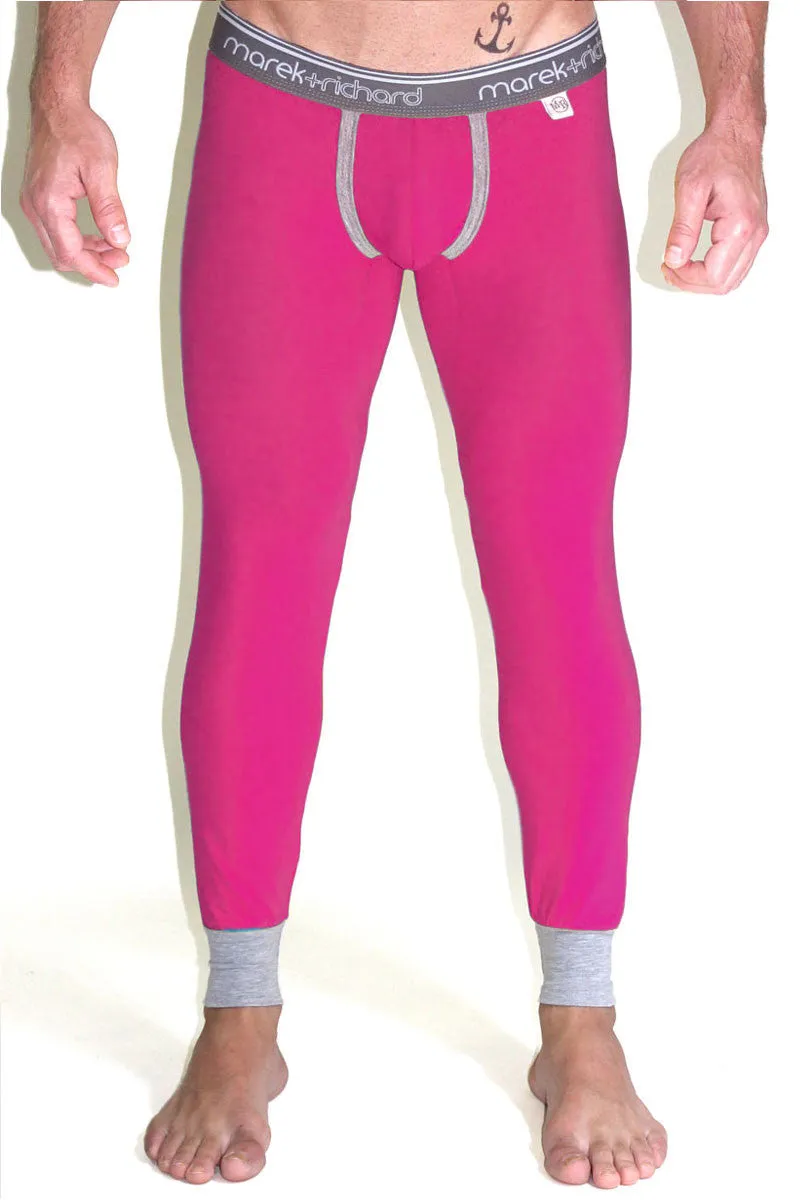 Core Long Johns-Fuchsia