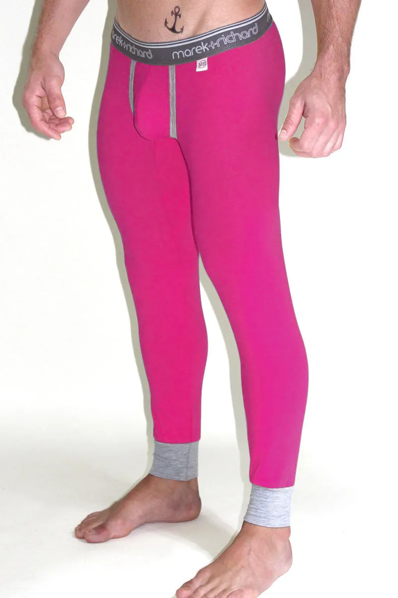 Core Long Johns-Fuchsia