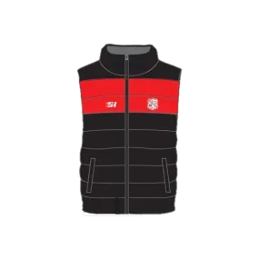 CORK HARLEQUINS CLUB PUFFER JACKET SLEEVELESS