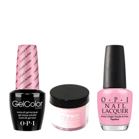 Cosmo 3in1 Dipping Powder   Gel Polish   Nail Lacquer (Matching OPI), 2oz, CH38