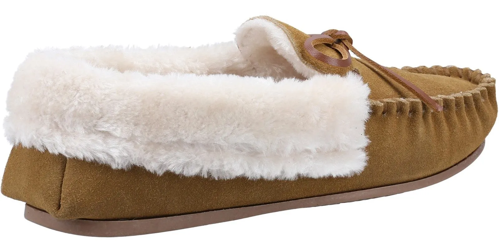 Cotswold Sopworth Womens Slip on Moccasin Slipper