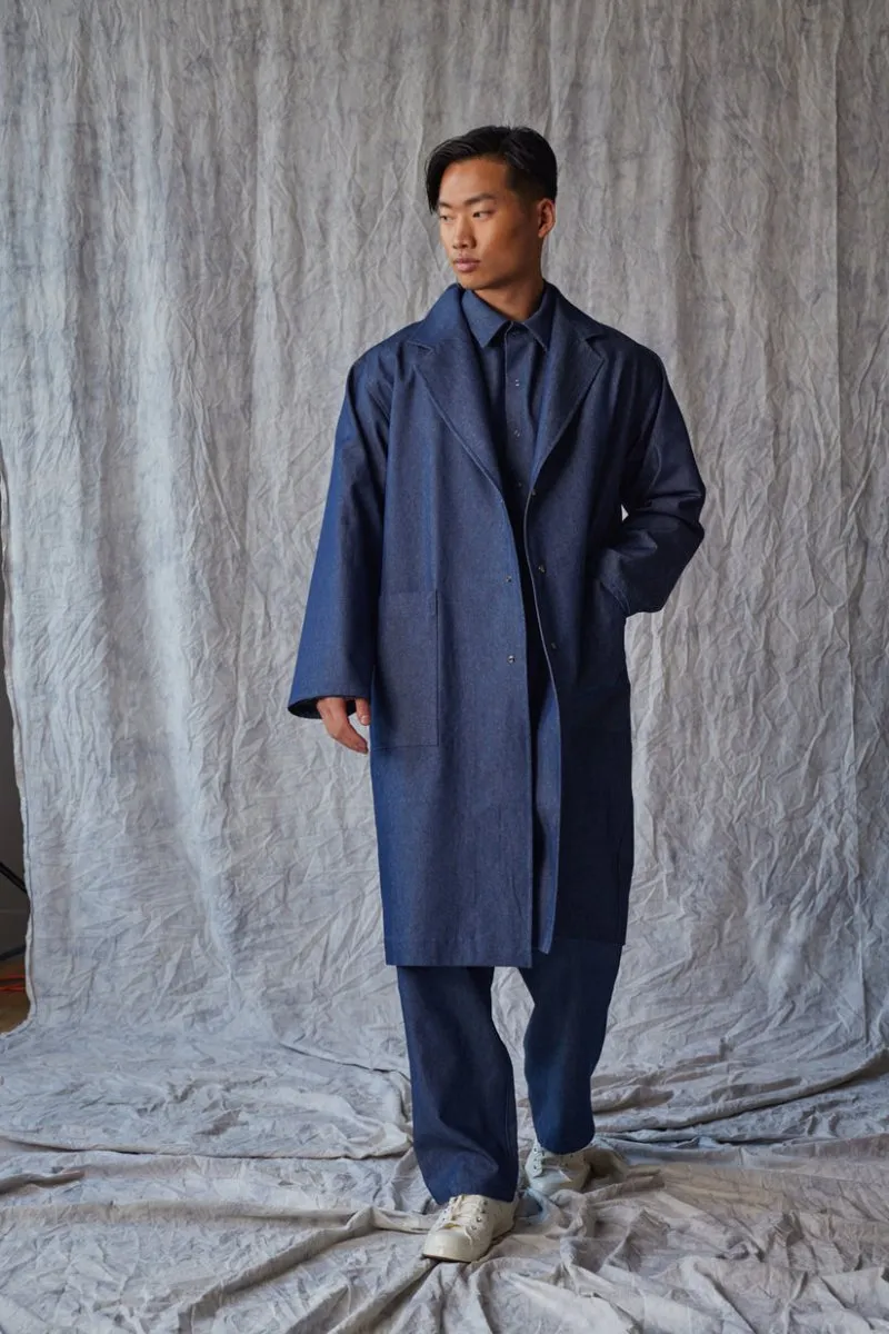 Devlyn van Loon Overcoat (Organic Denim)