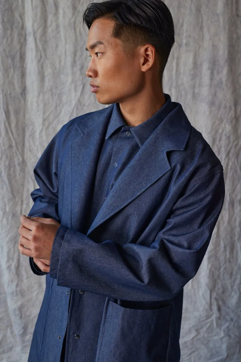 Devlyn van Loon Overcoat (Organic Denim)