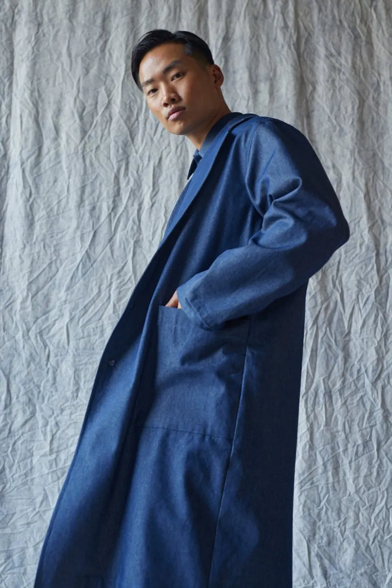 Devlyn van Loon Overcoat (Organic Denim)