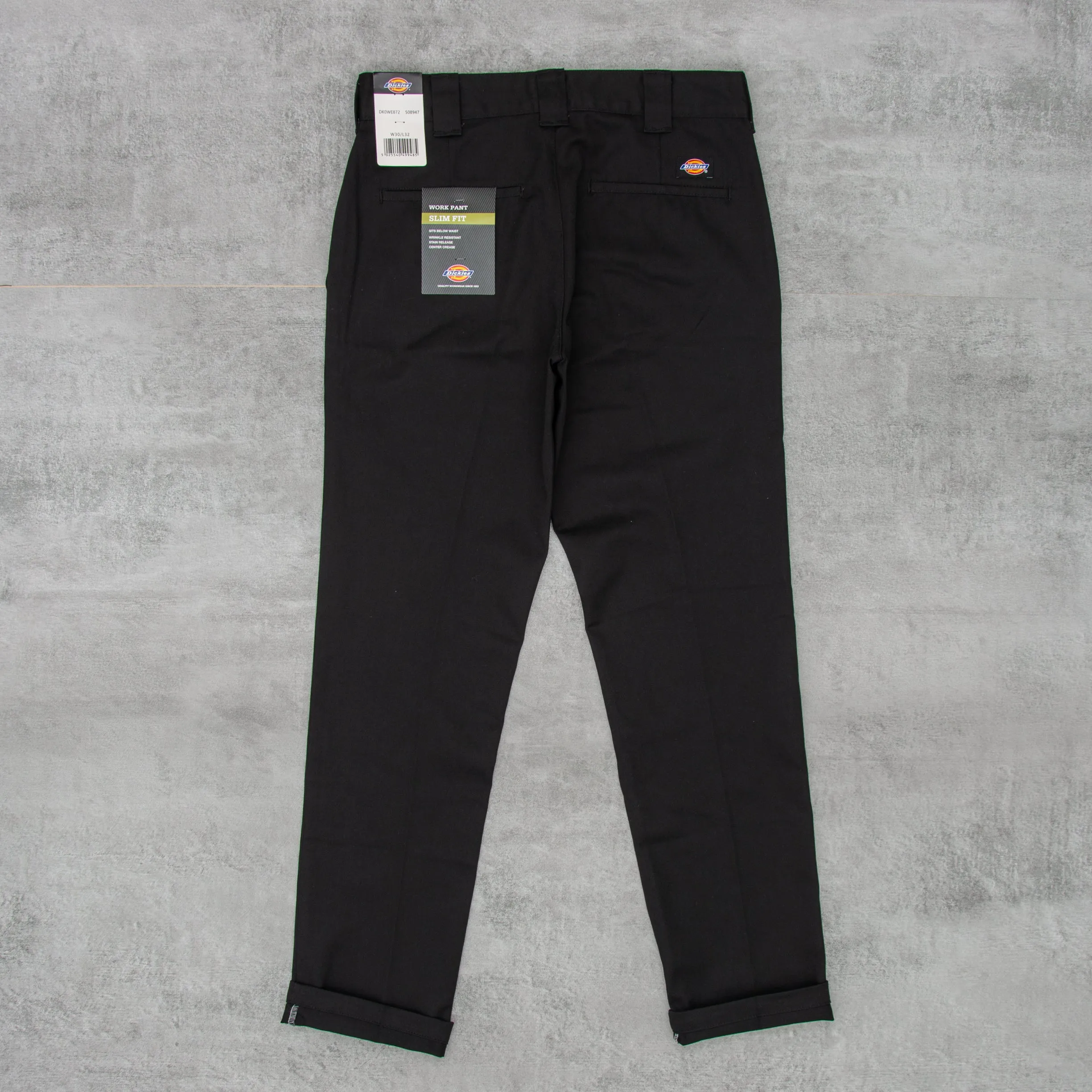 Dickies 872 Slim Work Pant - Black