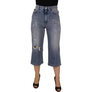 Dolce & Gabbana High Waist Skinny Denim Jeans - Blue