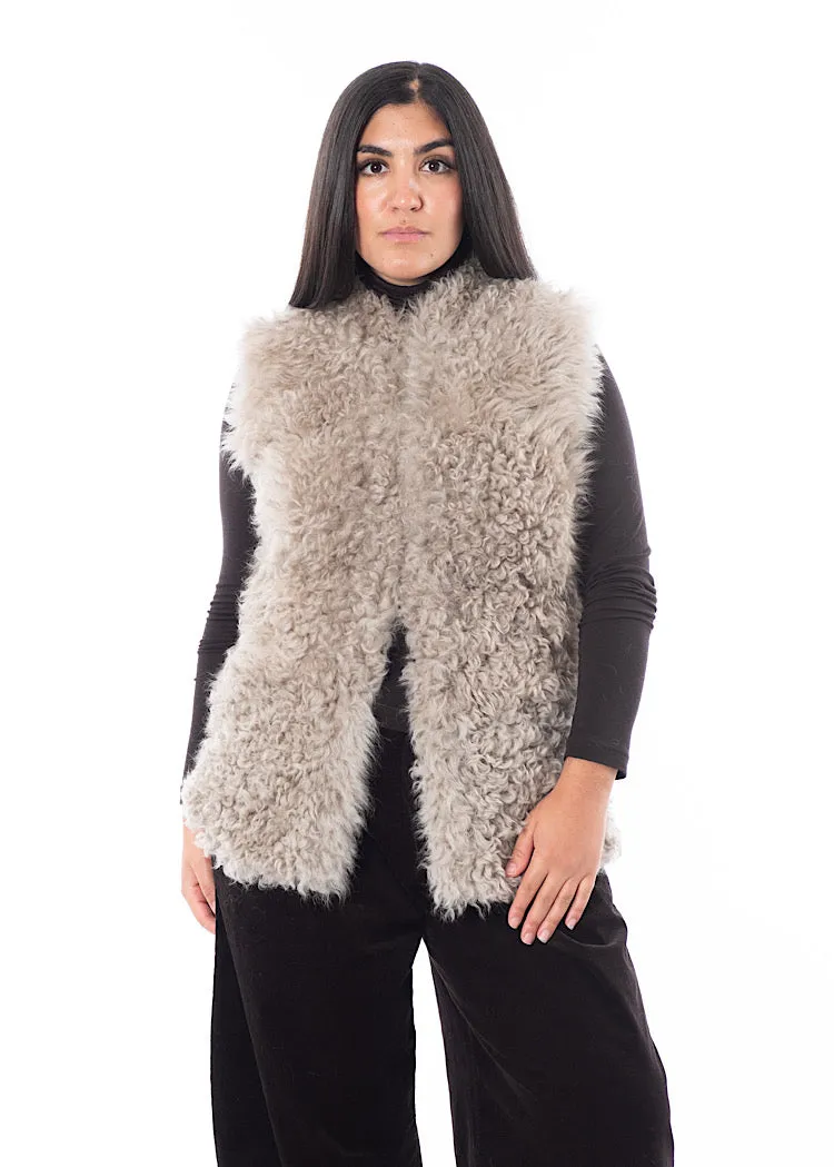 DOM GOOR SHEARLING GILET