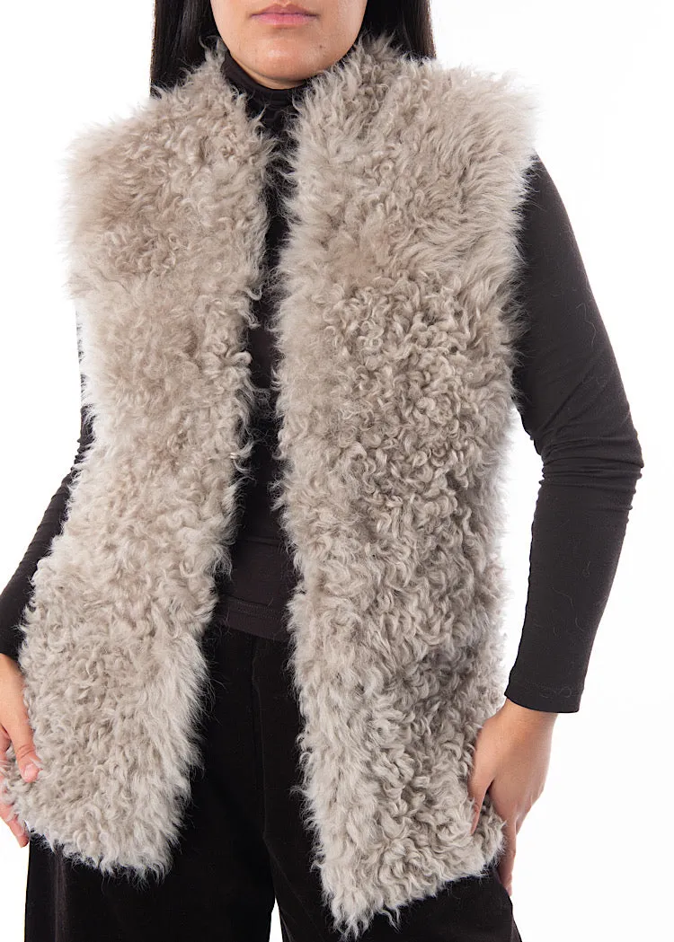 DOM GOOR SHEARLING GILET