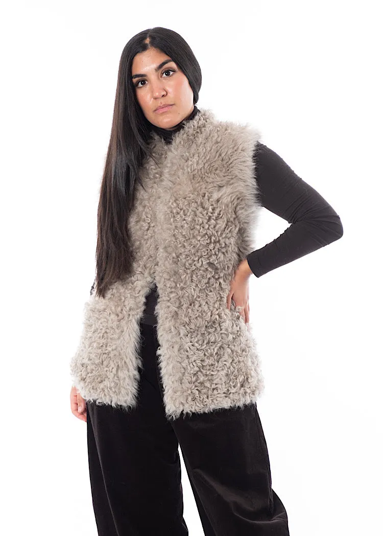 DOM GOOR SHEARLING GILET