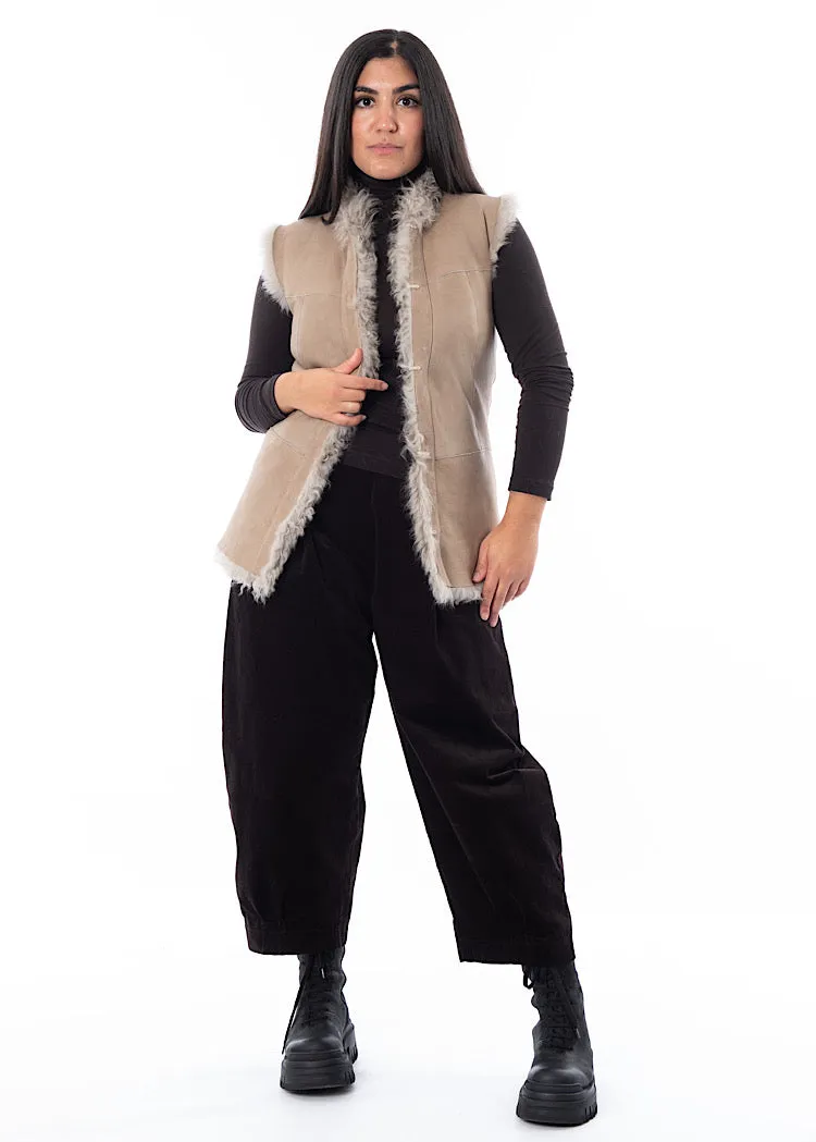 DOM GOOR SHEARLING GILET