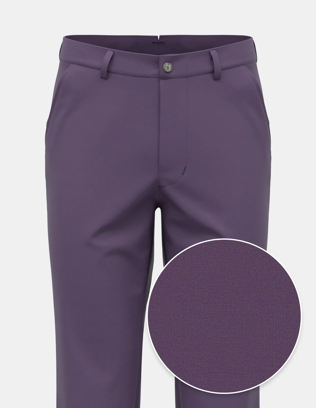 Dusty Purple European Fine Poplin | Chino