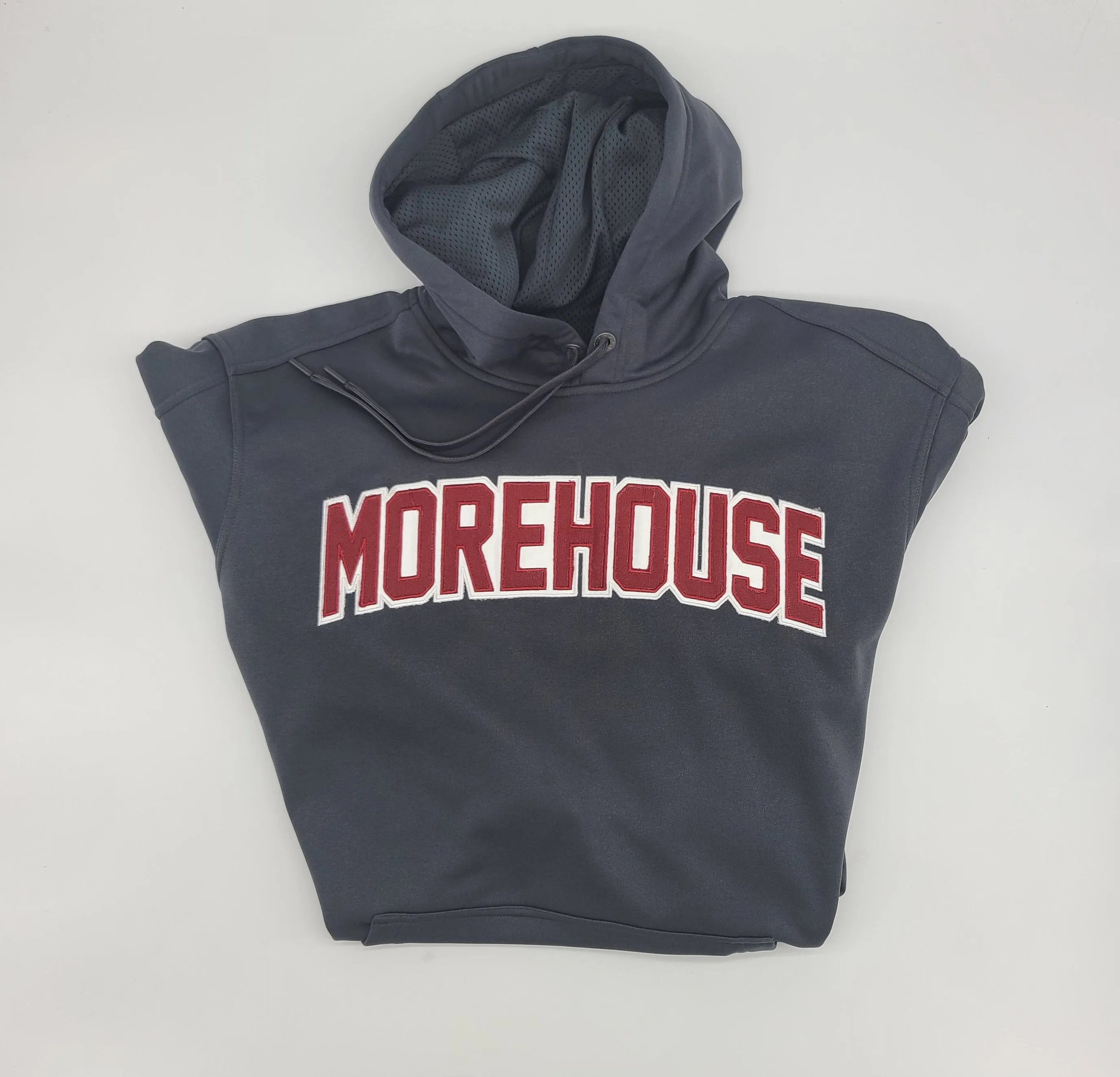 Embroidered Morehouse Repel Fleece Hooded Pullover