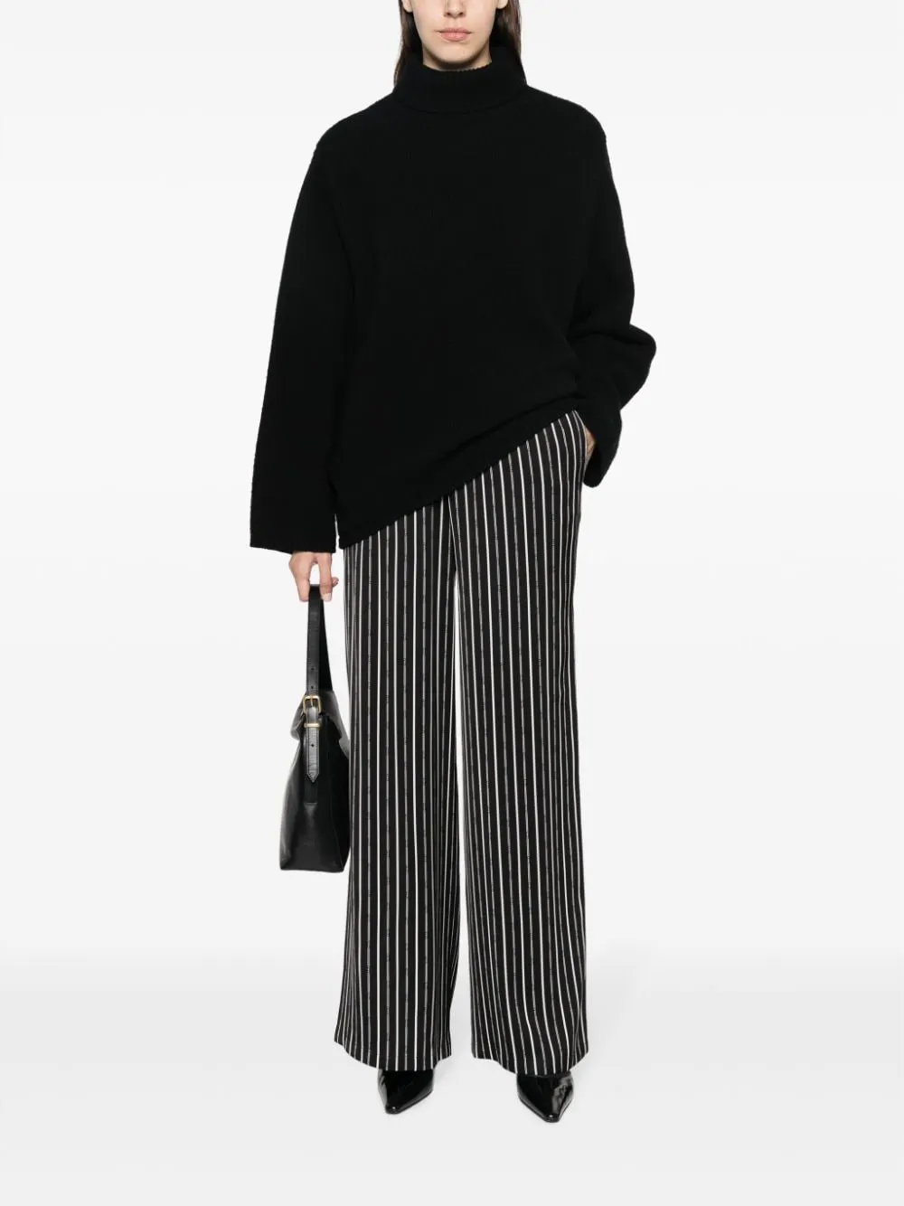 Erika Cavallini Semi-Couture Trousers Black