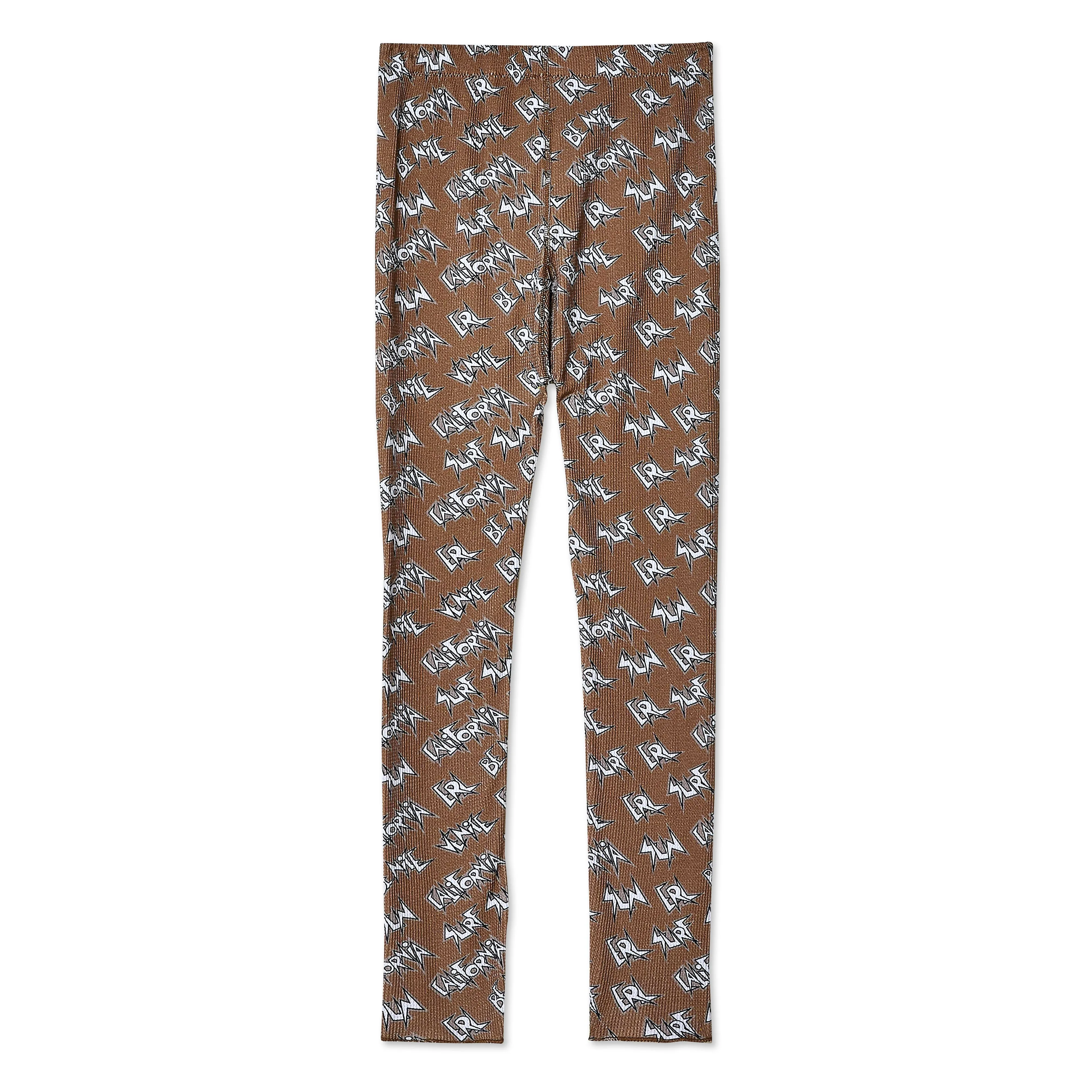 ERL - Men's Printed Waffle Long Johns - (Brown)