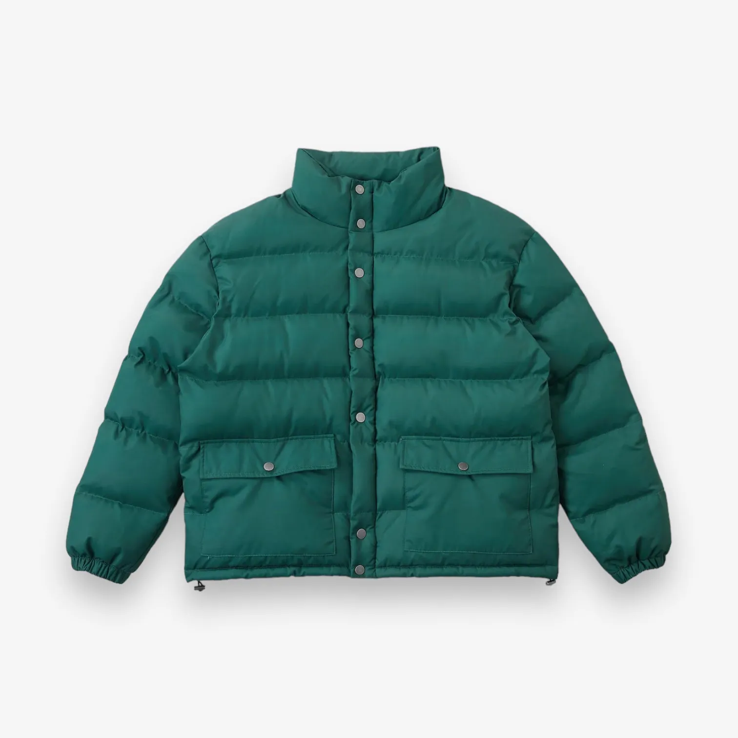 Found Laurel Pine Puffer Jacket Green