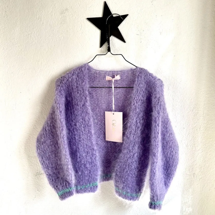 Gybizia Mohair Cardigan Kids Lilac