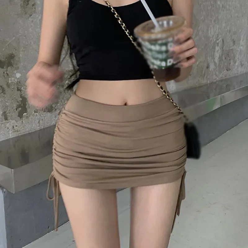 High Waist Slim Retro Summer Skirt