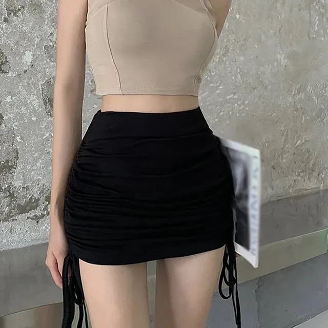 High Waist Slim Retro Summer Skirt