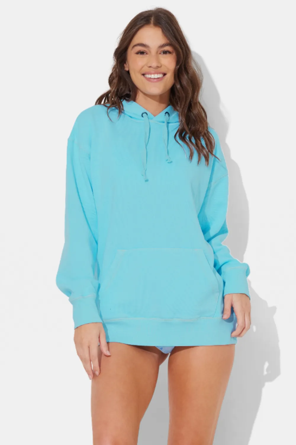 Laguna Beach Pigment Dye Pullover Hoodie