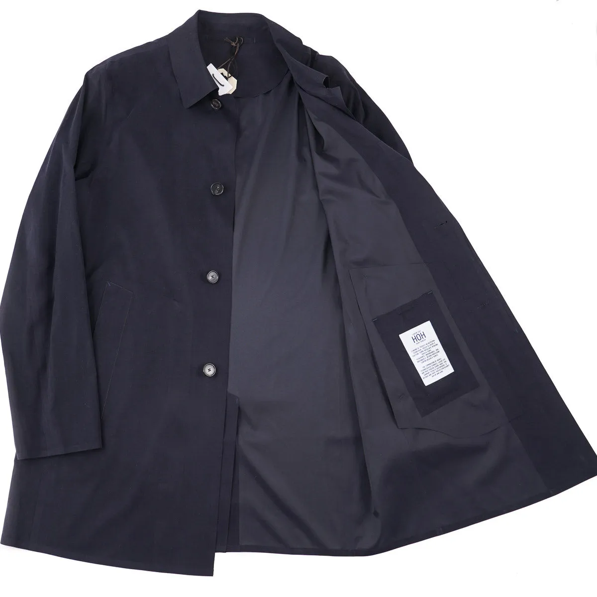 Manto Laser-Cut Water-Repellent Coat