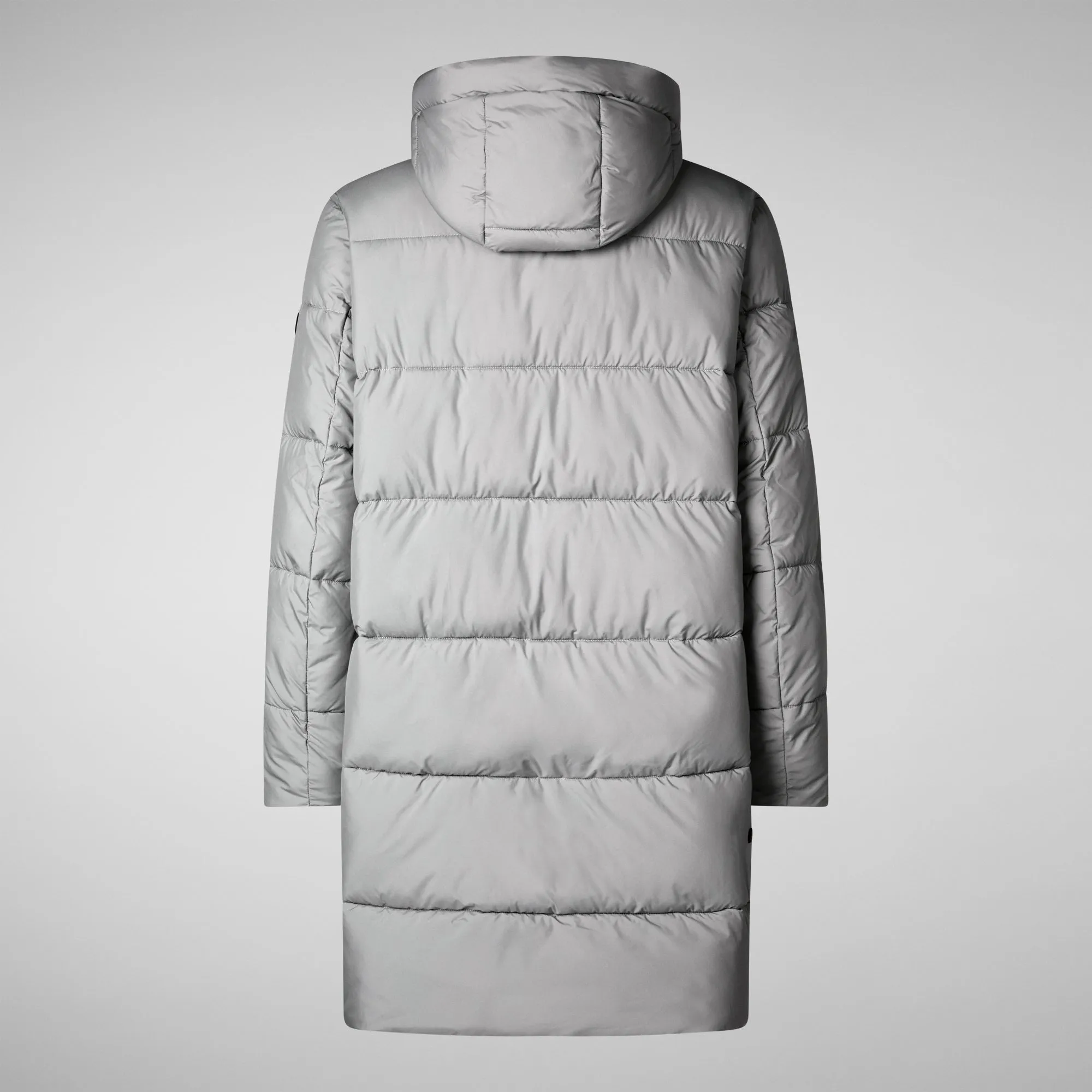 Men's  animal free puffer jacket Damon in wolf grey