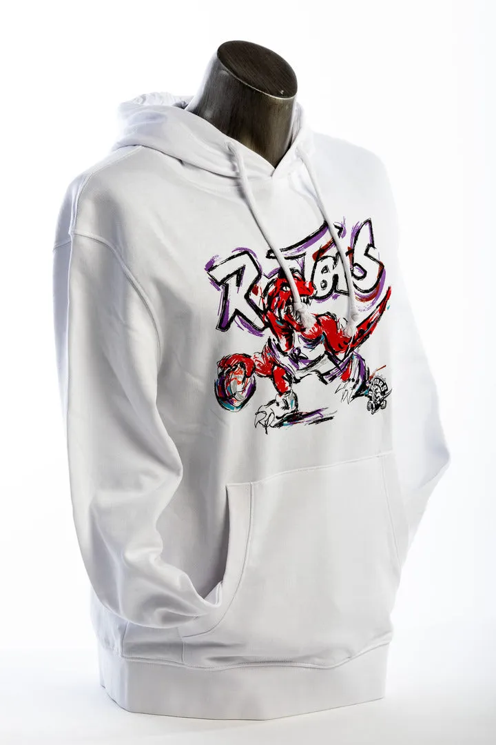 Mitchell & Ness Men's NBA Toronto Raptors Scribbles Hoodie