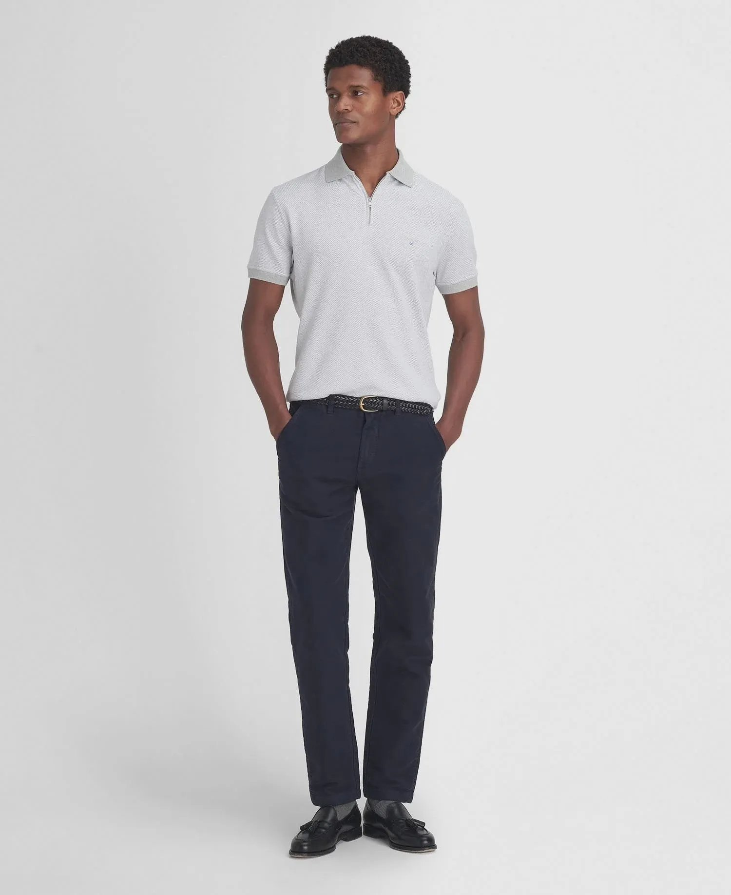 Moleskin Tailored Trousers - Navy