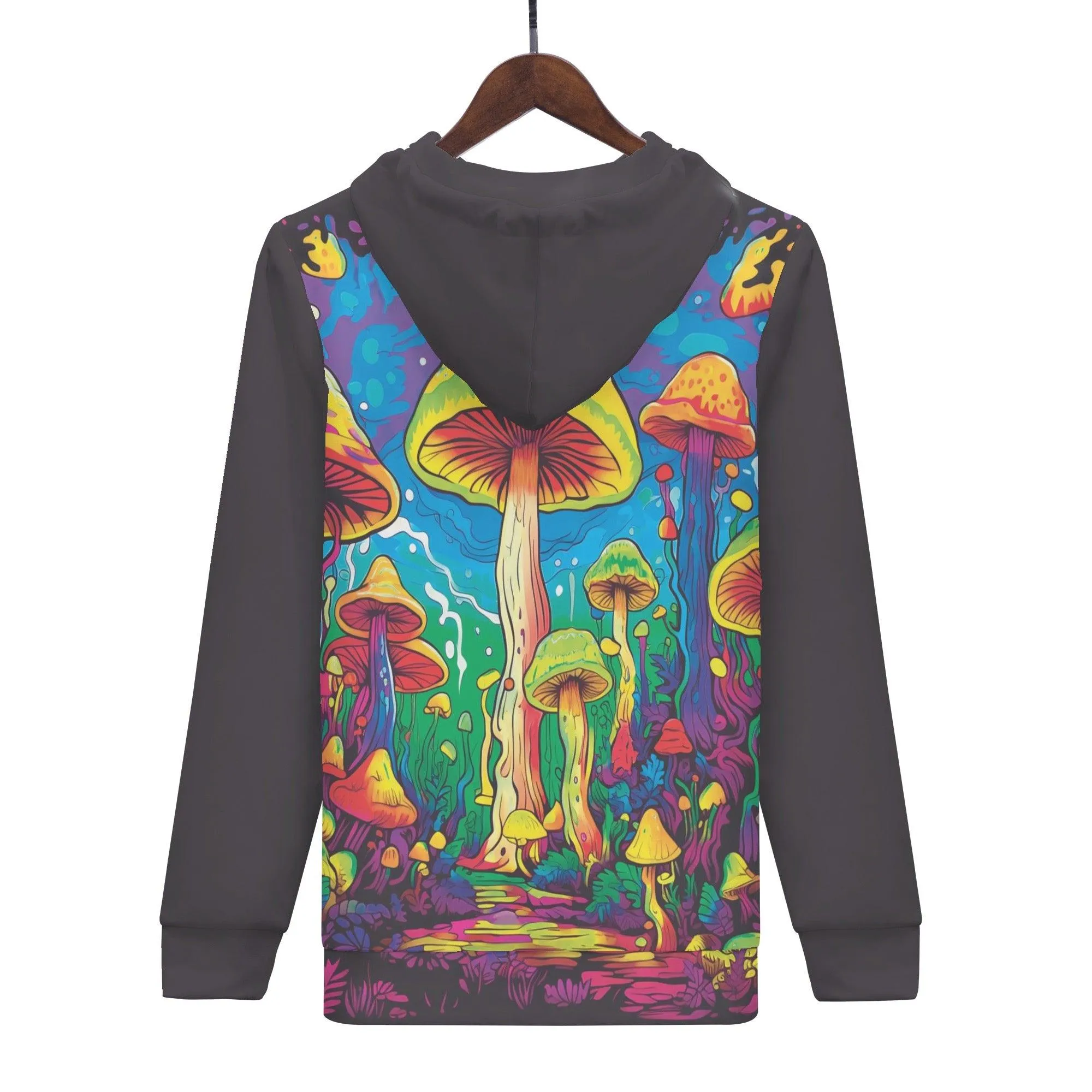 Mushroom Madness Unisex Classic Zip Hoodie