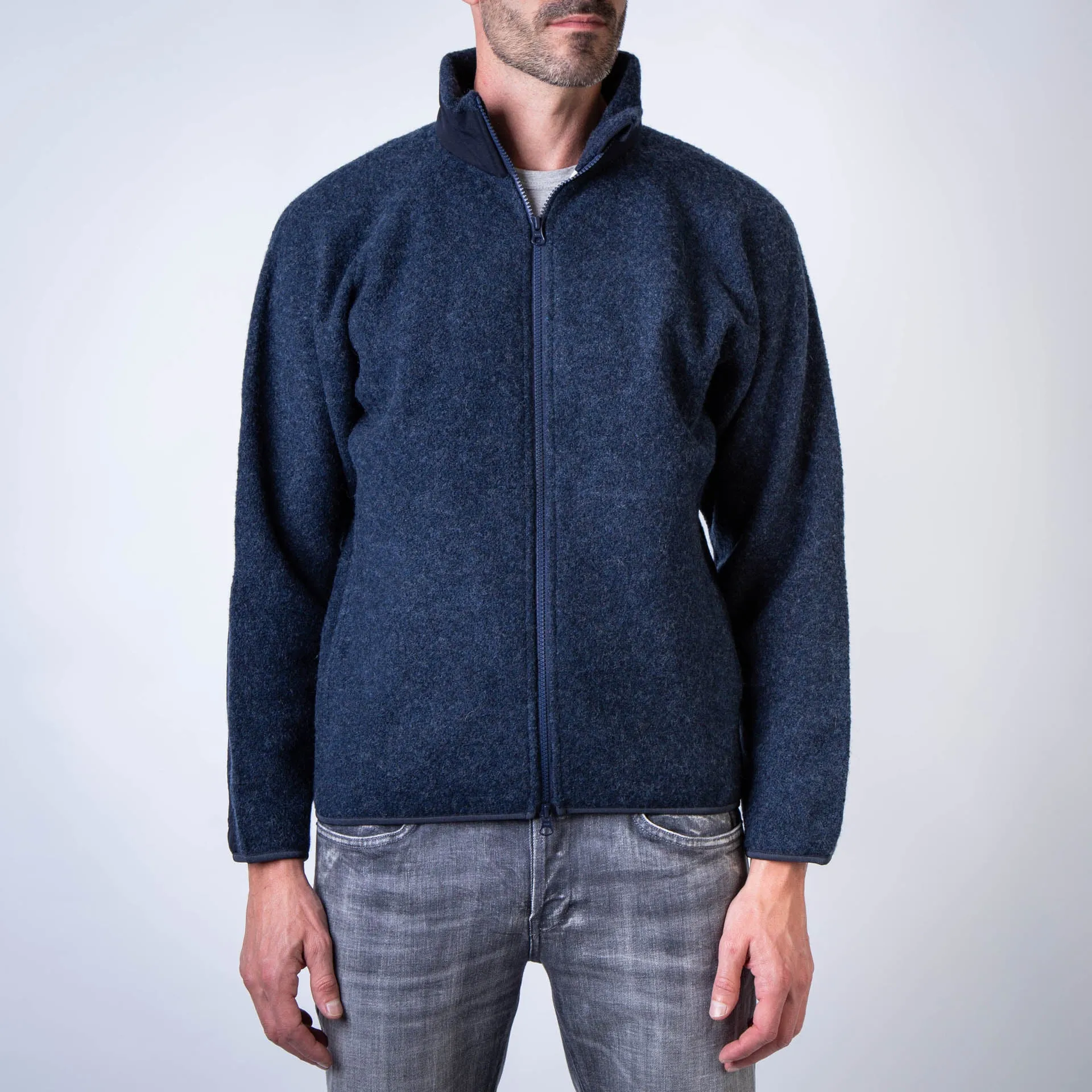 NANAMICA JACKET S24FJ031E NAVY BLUE